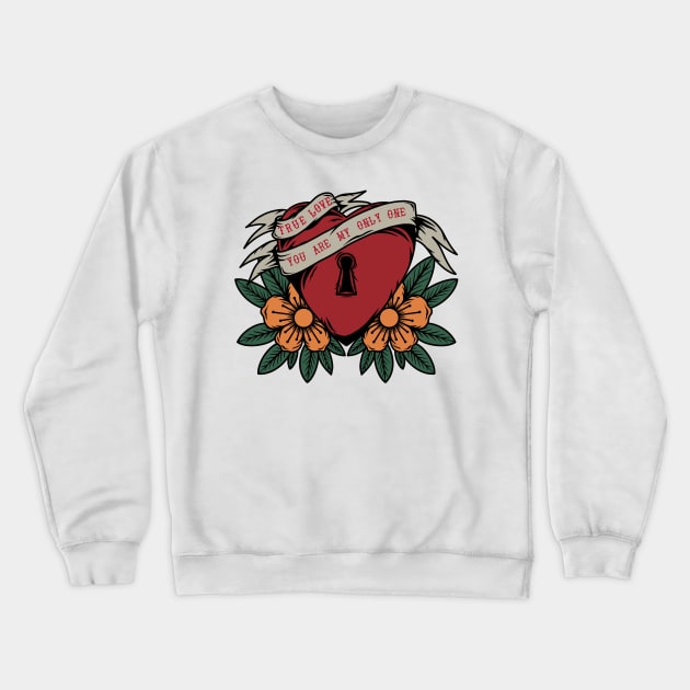 True Love Crewneck Sweatshirt by Humb.Stud